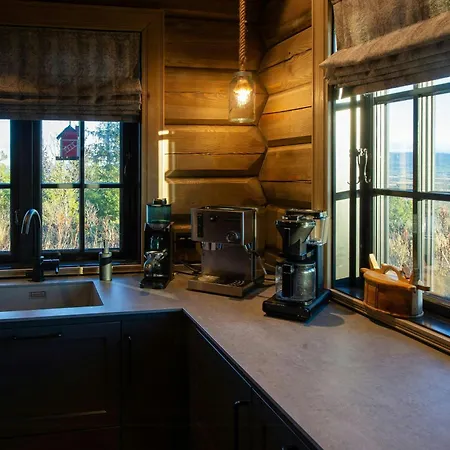 Σπίτι διακοπών Handcrafted Log At Golsfjellet Kamben