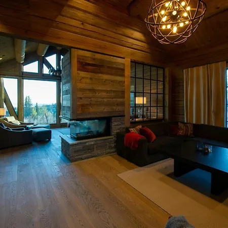 Handcrafted Log Cabin At Golsfjellet Hébergement de vacances *