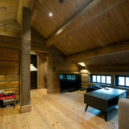Handcrafted Log Cabin At Golsfjellet Hébergement de vacances Gol