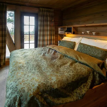 Handcrafted Log At Golsfjellet * Gol
