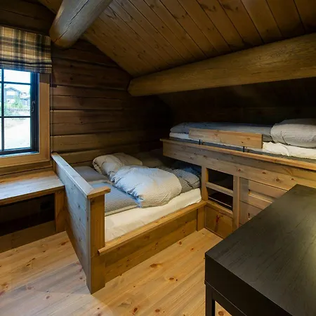 Handcrafted Log Cabin At Golsfjellet Gol