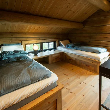 Handcrafted Log Cabin At Golsfjellet Hébergement de vacances Gol