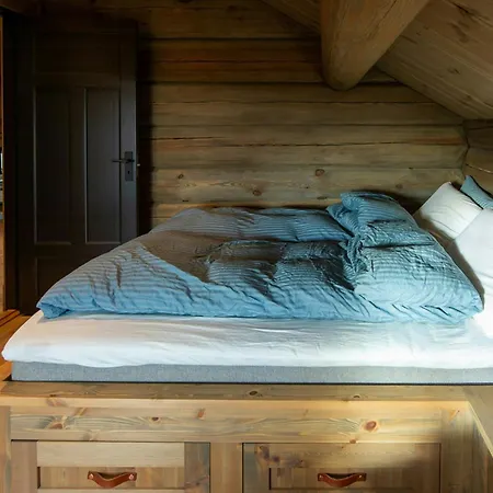 Feriehus Handcrafted Log At Golsfjellet Gol