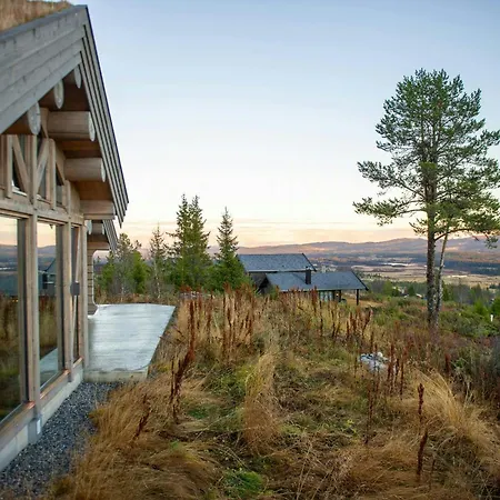 Handcrafted Log Cabin At Golsfjellet Ferienhaus *