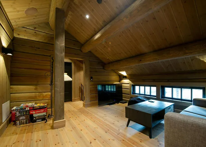 Handcrafted Log Cabin At Golsfjellet Ferienhaus Gol